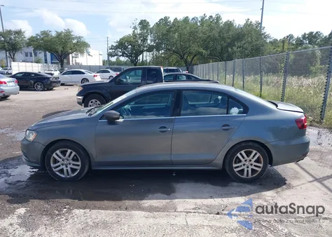 2017 Volkswagen Jetta 1.4T S from USA, damaged, VIN 3VW2B7AJ2HM211659